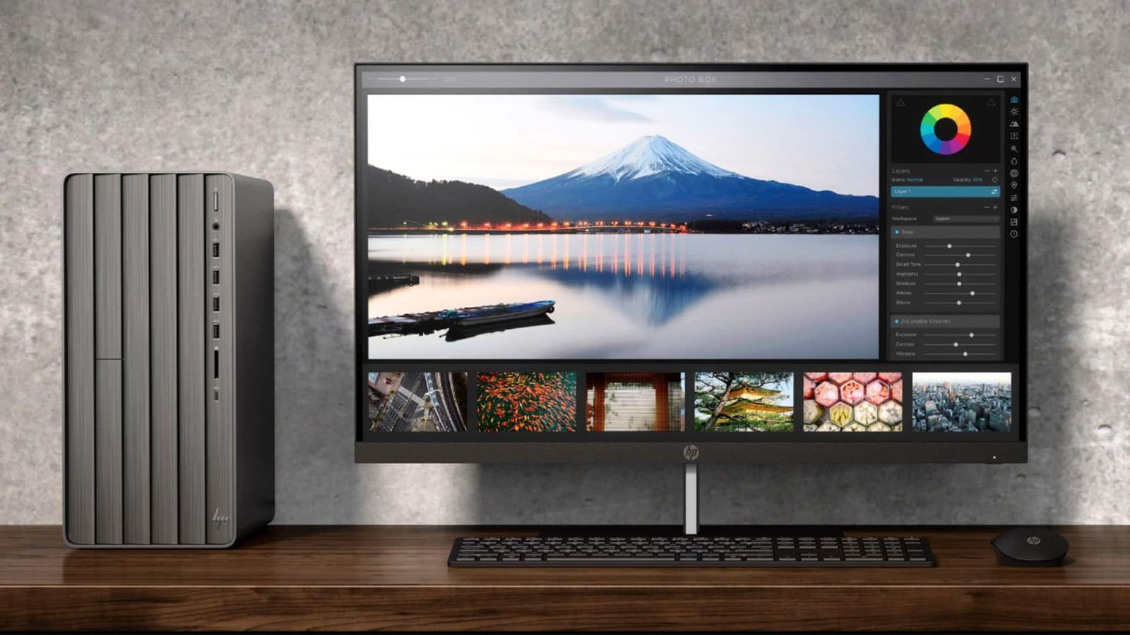 Setting Up an HP Desktop Computer