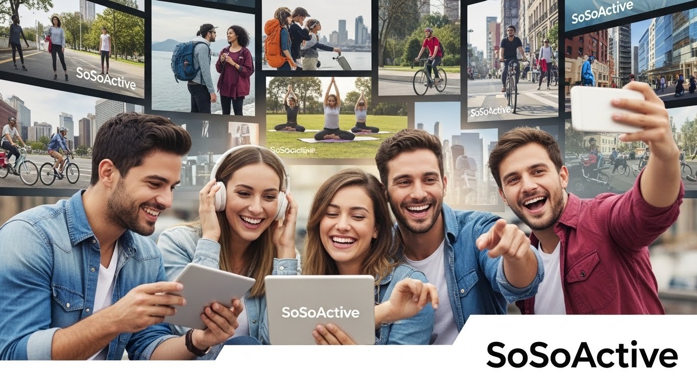 SoSoActive: Connecting Millennials with Media and Lifestyle