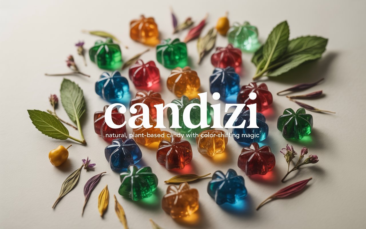 Candizi: Natural, Plant-Based Candy with Color-Shifting Magic